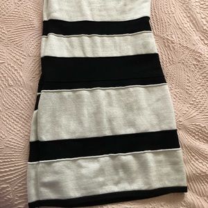 bebe Dresses - 2B Bebe striped one shoulder lurex dress bebe Dresses - 2B Bebe striped one shoulder lurex dress